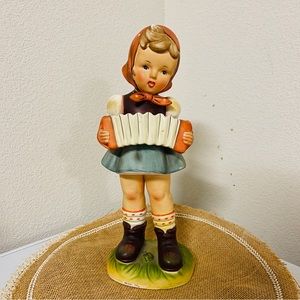 Vintage 1950's Designed by Erich Stauffer Music Time figurine 13” tall